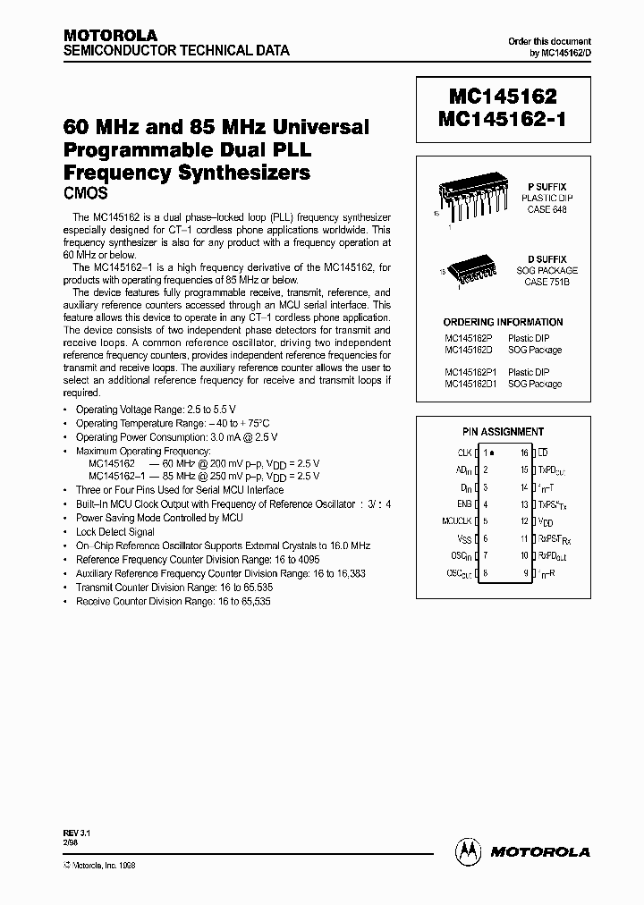 MC145162_714050.PDF Datasheet