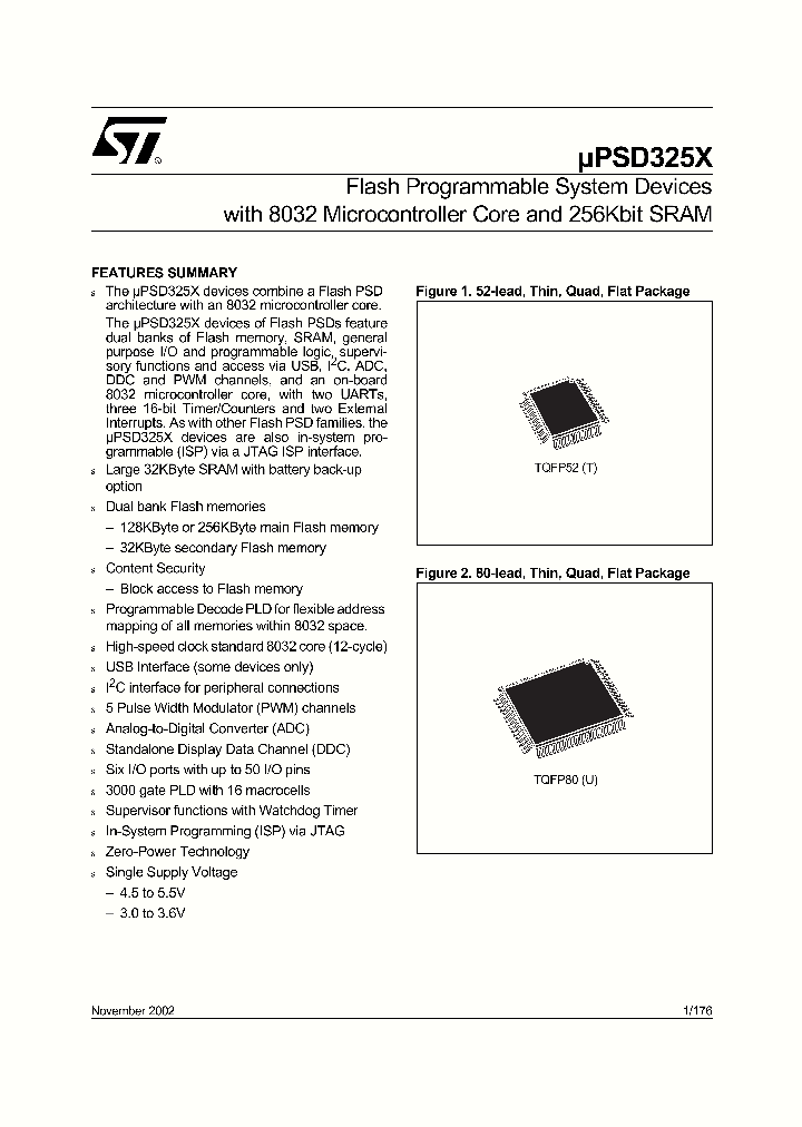 UPSD3253B-40T1_923184.PDF Datasheet