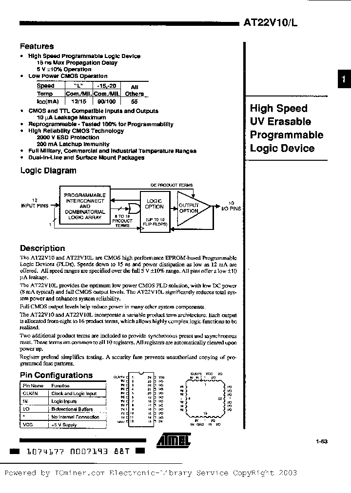 AT22V10-15KM883_647572.PDF Datasheet