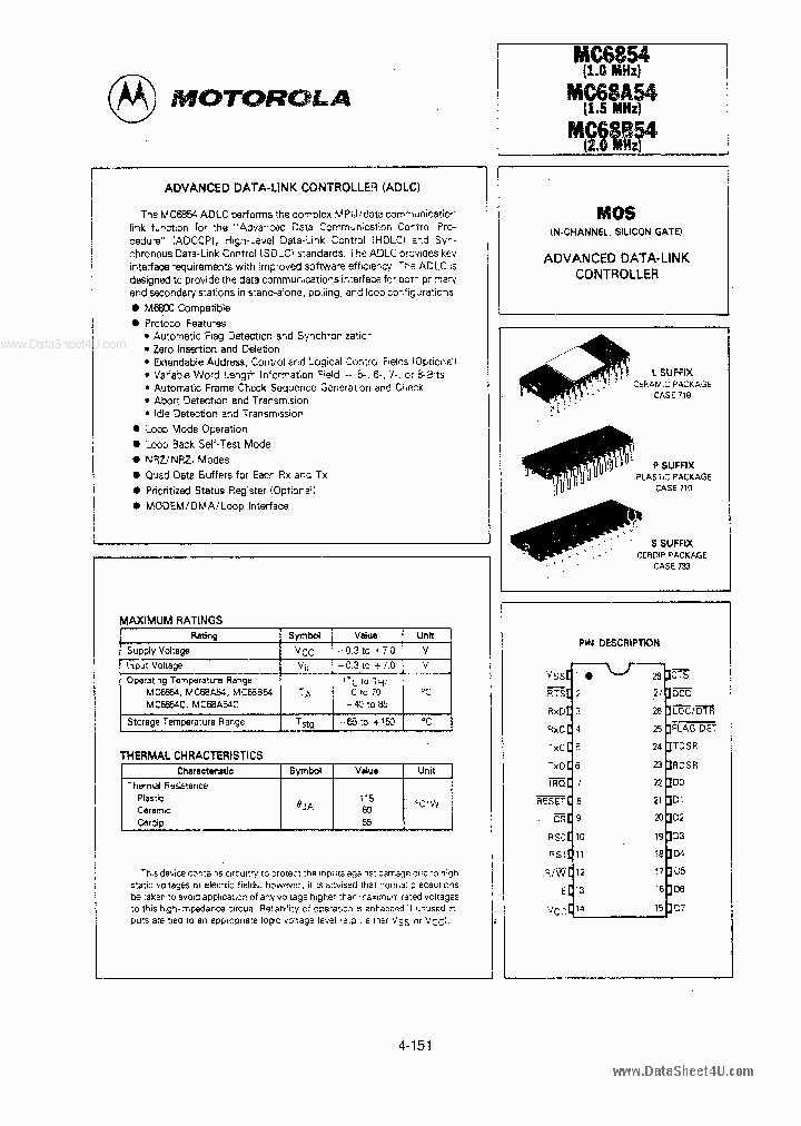 MC6854_715388.PDF Datasheet