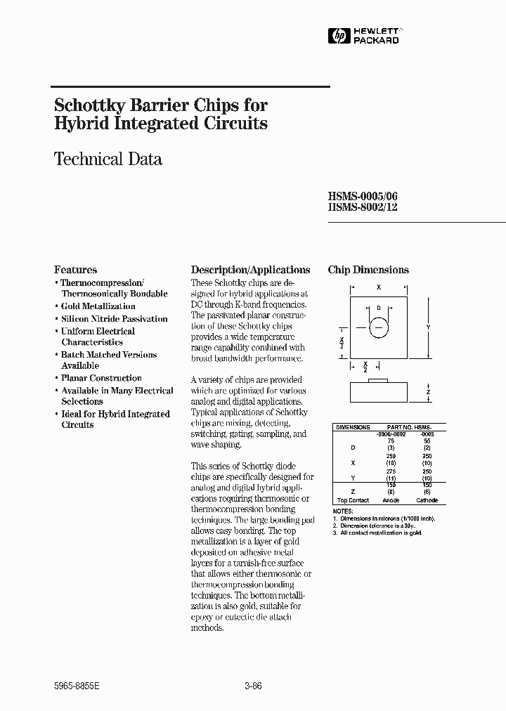 HSMS-0005_648038.PDF Datasheet