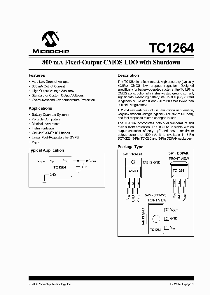 TC1264-30VAB_648381.PDF Datasheet