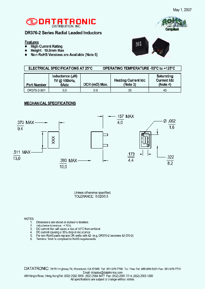 DR370-2-501_1025119.PDF Datasheet