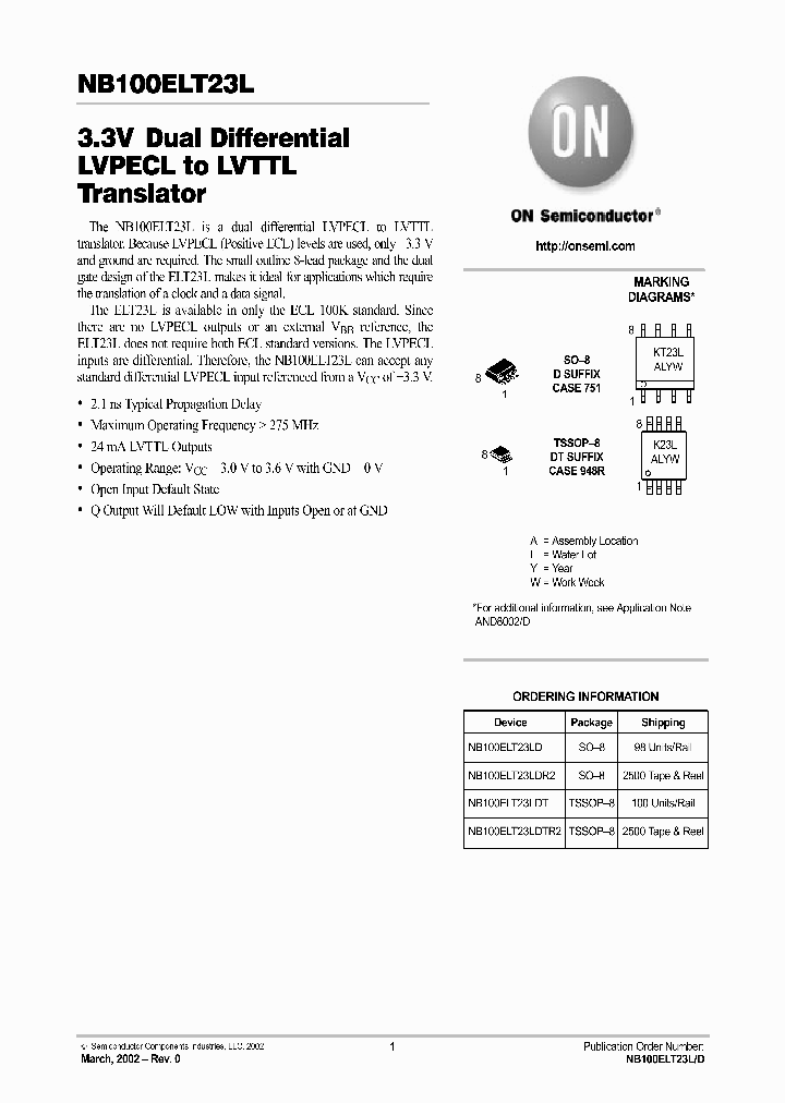NB100ELT23L-D_927654.PDF Datasheet
