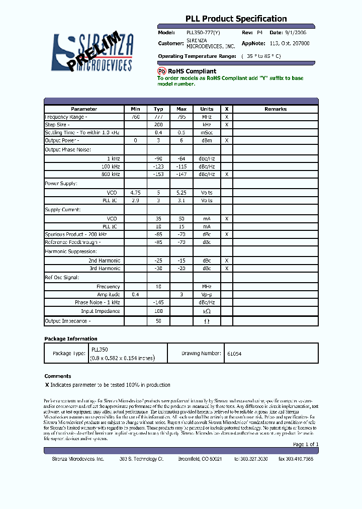 PLL350-777Y_1032441.PDF Datasheet