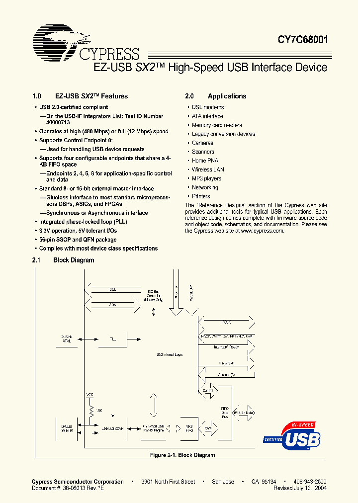 CY7C68001-56LFC_930784.PDF Datasheet