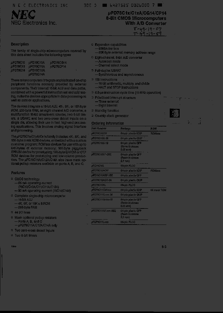 UPD78C10G-3BE_659763.PDF Datasheet