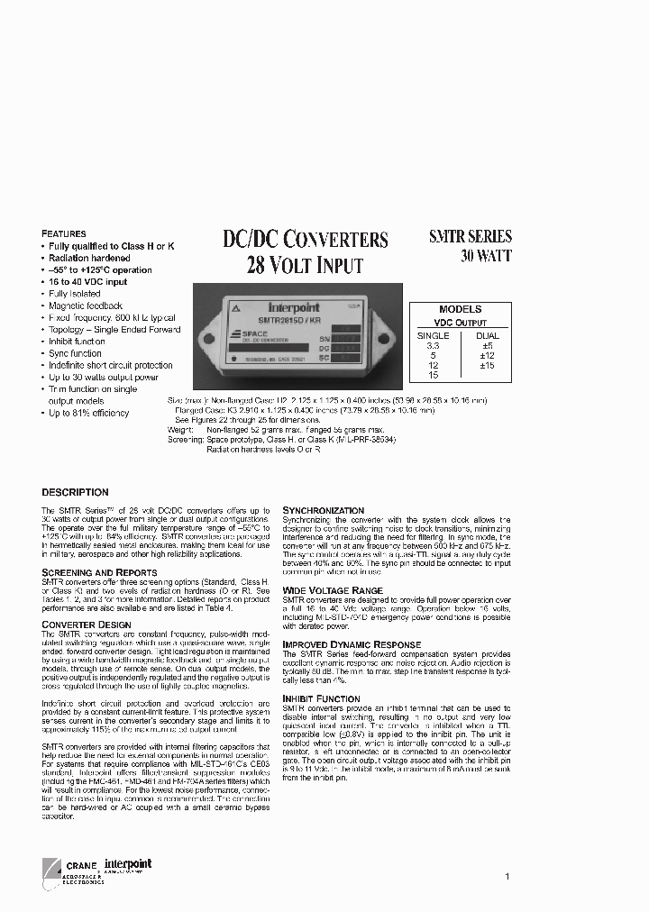 SMTR2805SKR_662410.PDF Datasheet