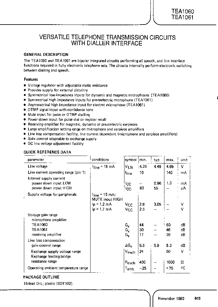 TEA1061_1042169.PDF Datasheet