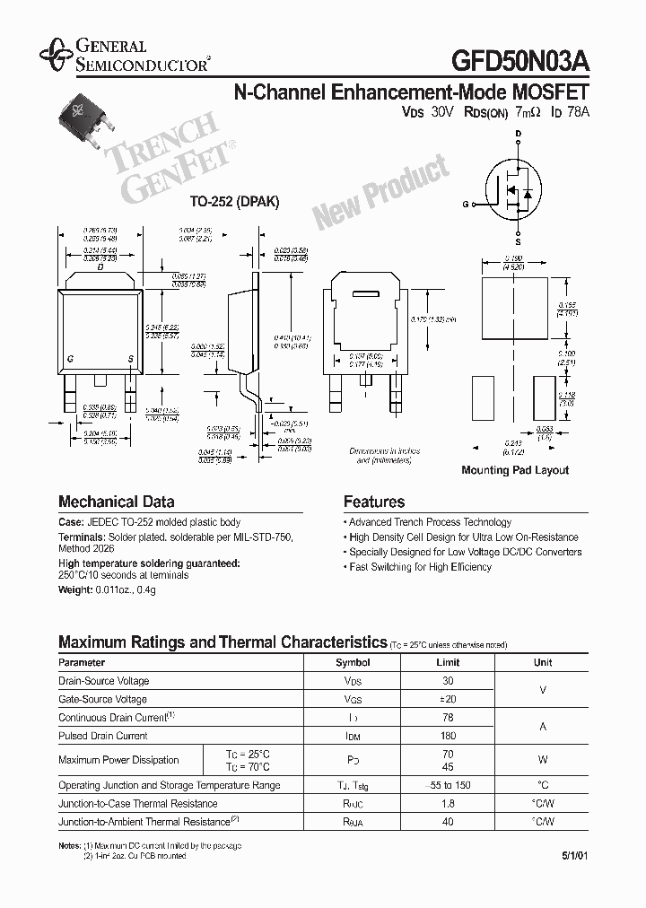 GFD50N03A_664515.PDF Datasheet