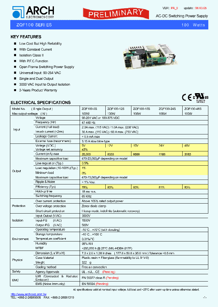 ZQF100-5S24S_1051879.PDF Datasheet