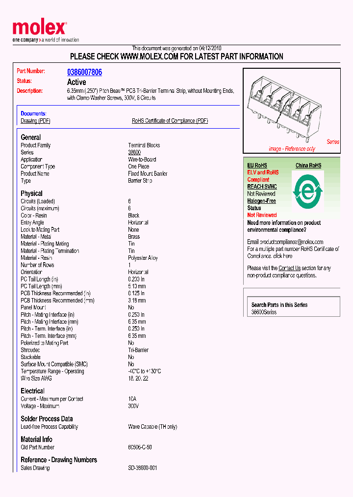 38600-7806_1052261.PDF Datasheet
