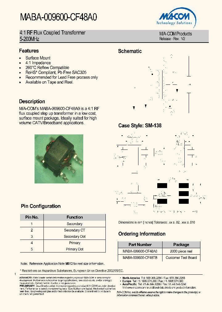 MABA-009600-CF48A0_1053148.PDF Datasheet