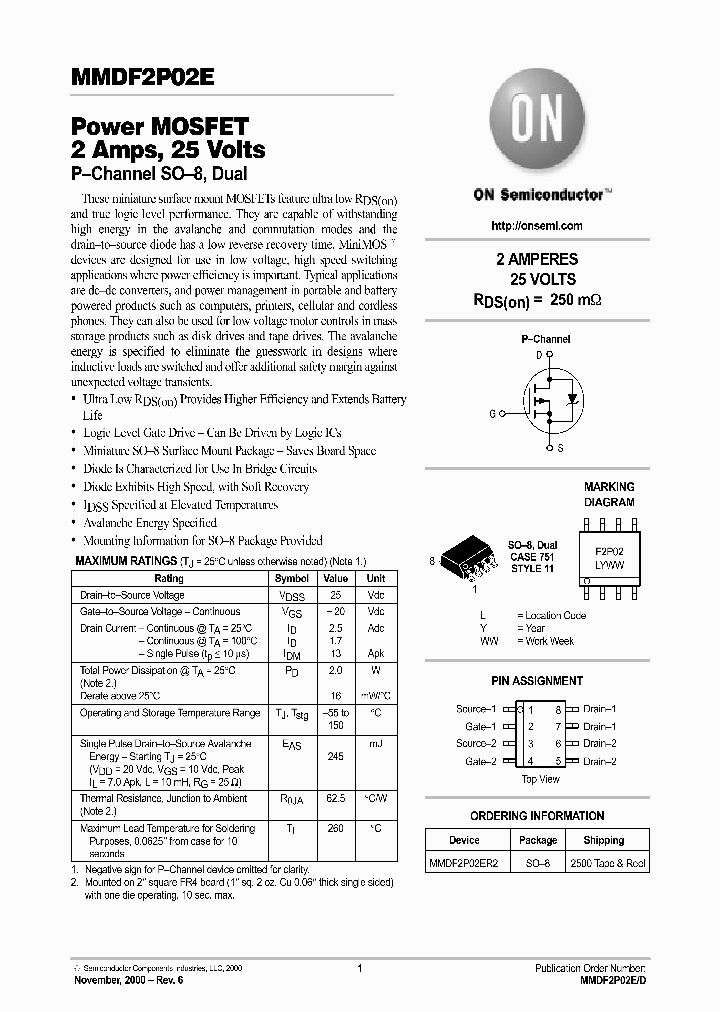 MMDF2P02E-D_947856.PDF Datasheet