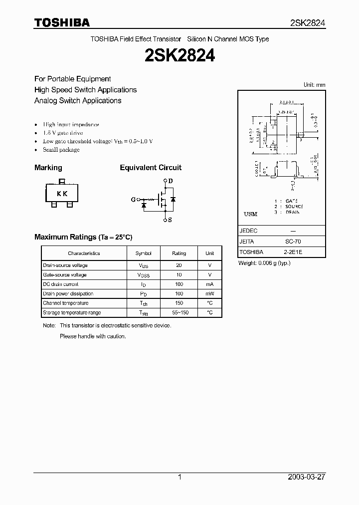 2SK2824_947895.PDF Datasheet