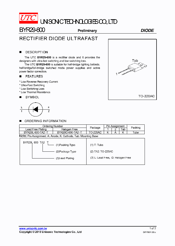 BYR29G-600-TA2-T_1055511.PDF Datasheet