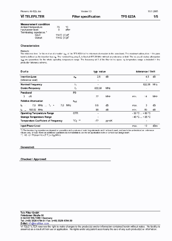 TFS622A_1056754.PDF Datasheet