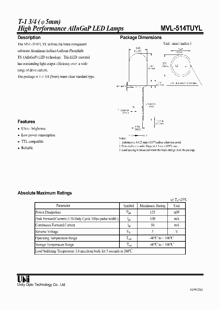 MVL-514TUYL_1057307.PDF Datasheet
