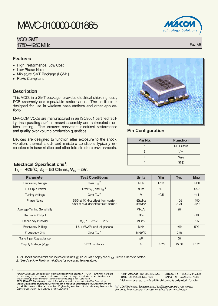 MAVC-010000-001865_1057240.PDF Datasheet