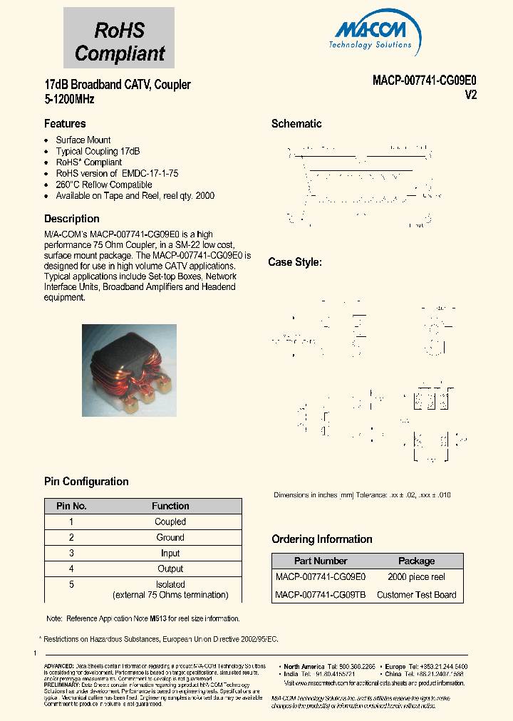 MACP-007741-CG09E0V2_1058503.PDF Datasheet