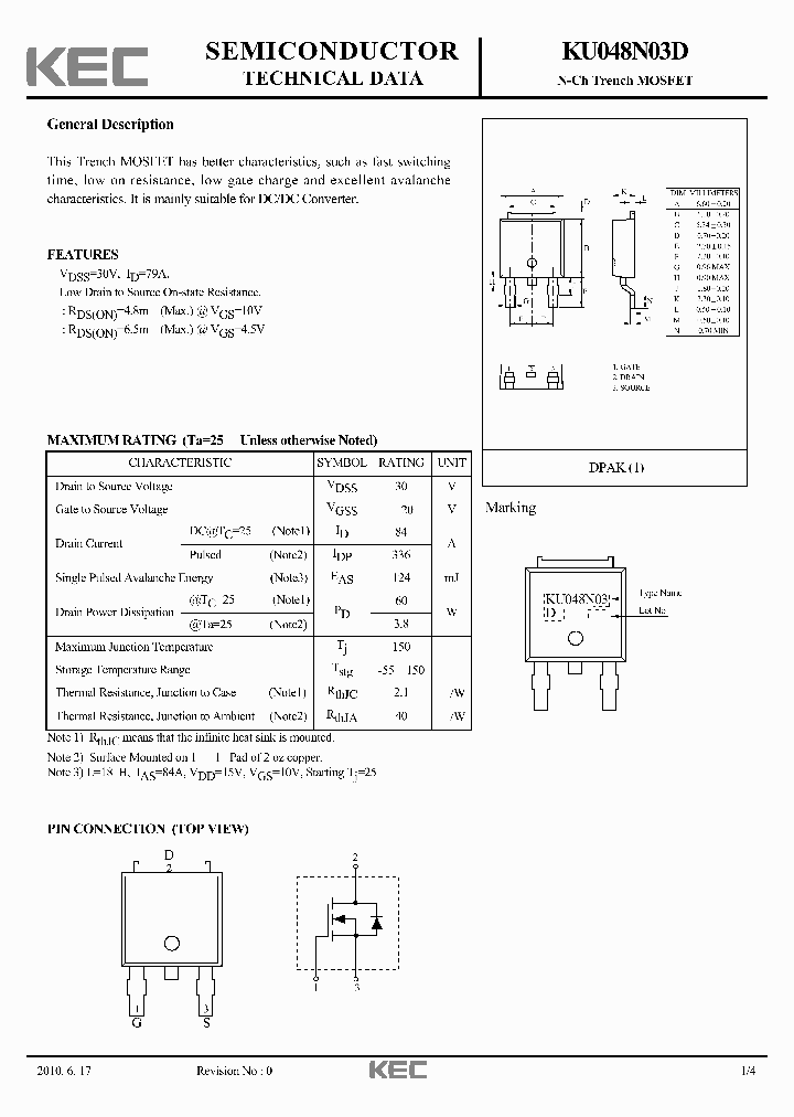 KU048N03D_1059393.PDF Datasheet