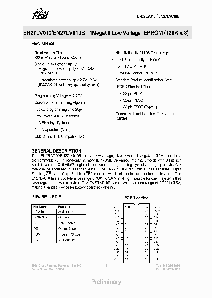 EN27LV010_953332.PDF Datasheet