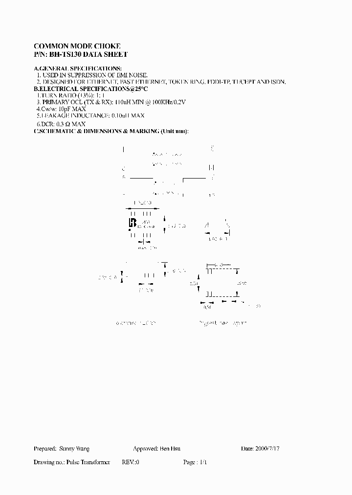BH-TS130_1073211.PDF Datasheet