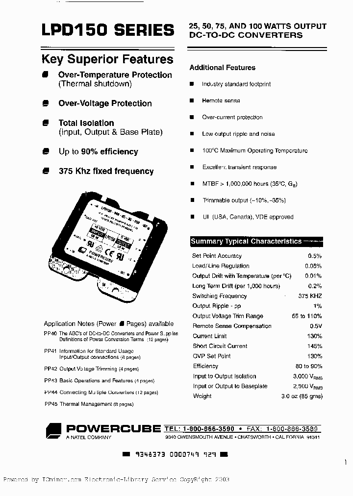 LPD150-024-03VM025_669533.PDF Datasheet