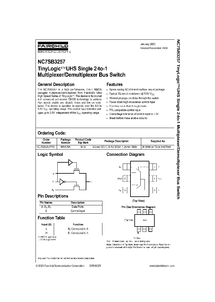 NC7SB3257_669147.PDF Datasheet