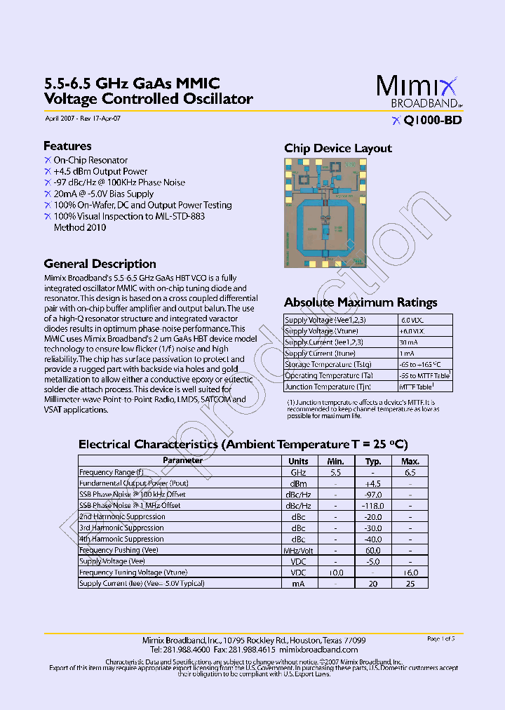 XQ1000-BD-000V_670452.PDF Datasheet