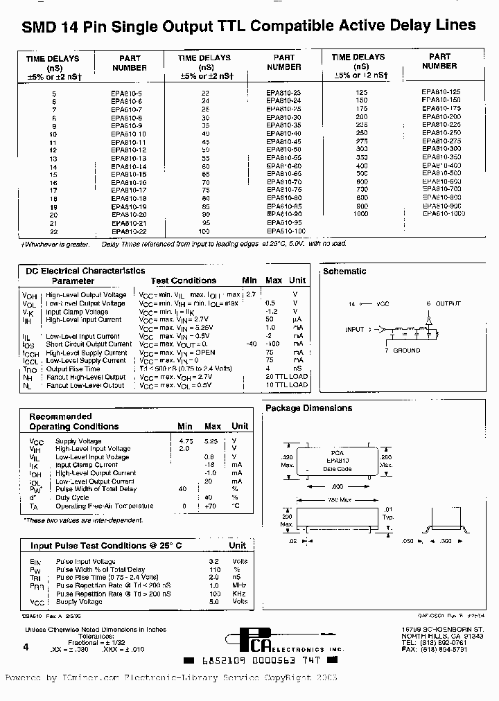 EPA810-11_671324.PDF Datasheet
