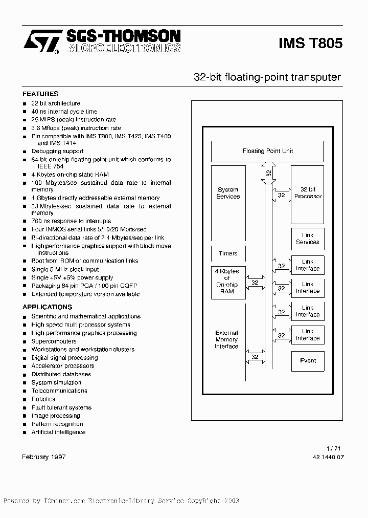 IMST805-G25S_673531.PDF Datasheet
