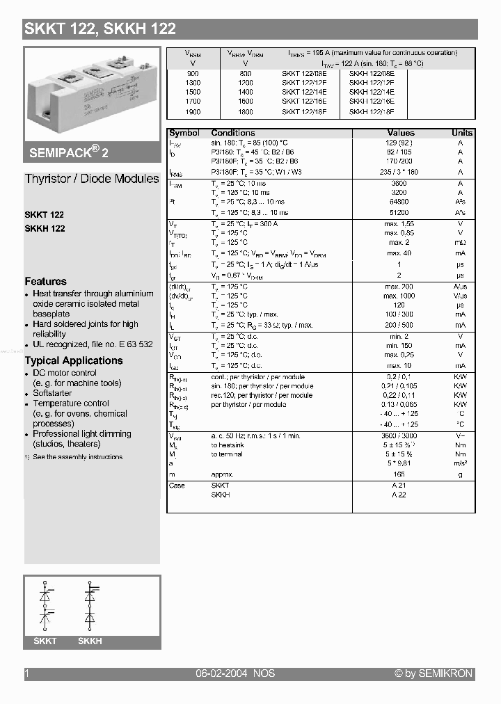 SKKH122_758102.PDF Datasheet
