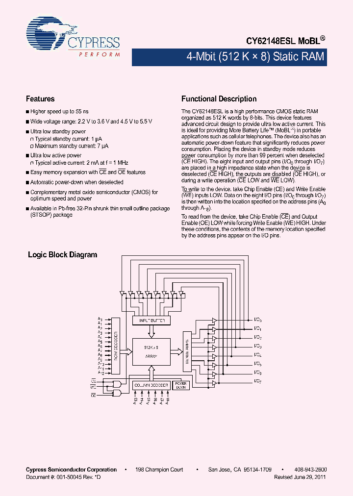 CY62148ESL-55ZAXA_1078585.PDF Datasheet