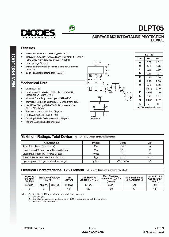 DLPT05-7-F_673485.PDF Datasheet