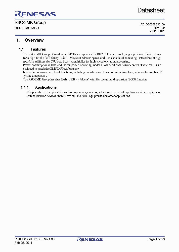R5F213M8KNNP_1079389.PDF Datasheet