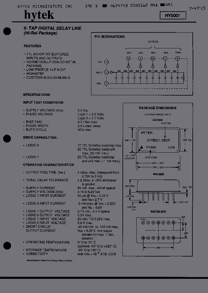 HY5001-150M_674152.PDF Datasheet