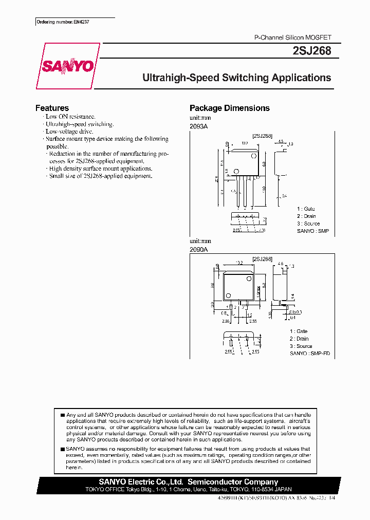 2SJ268_959278.PDF Datasheet