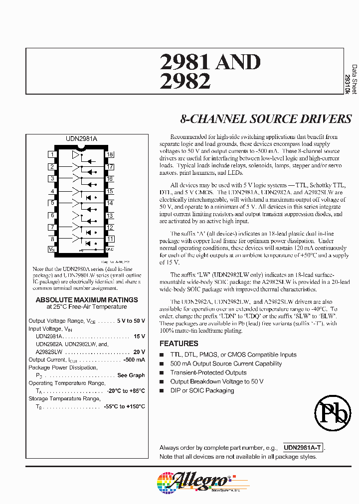 UDN2982LW-T_675423.PDF Datasheet