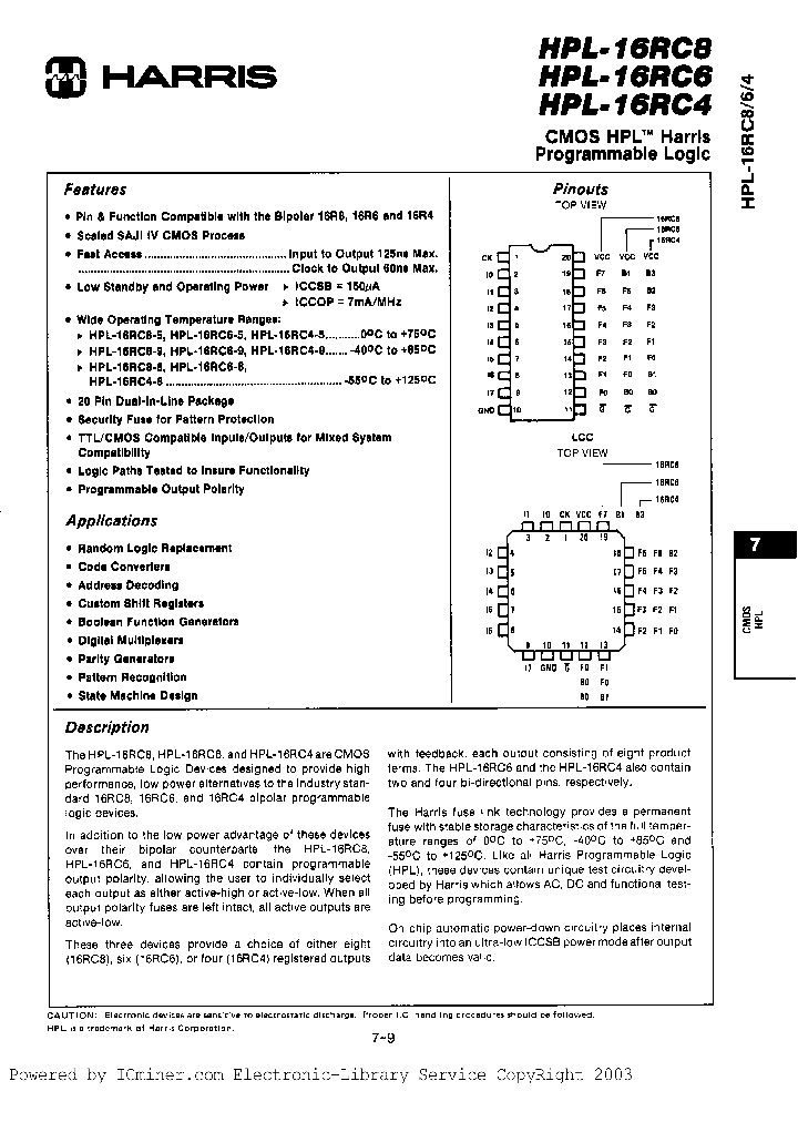 HPL4-16RC4-9_675712.PDF Datasheet