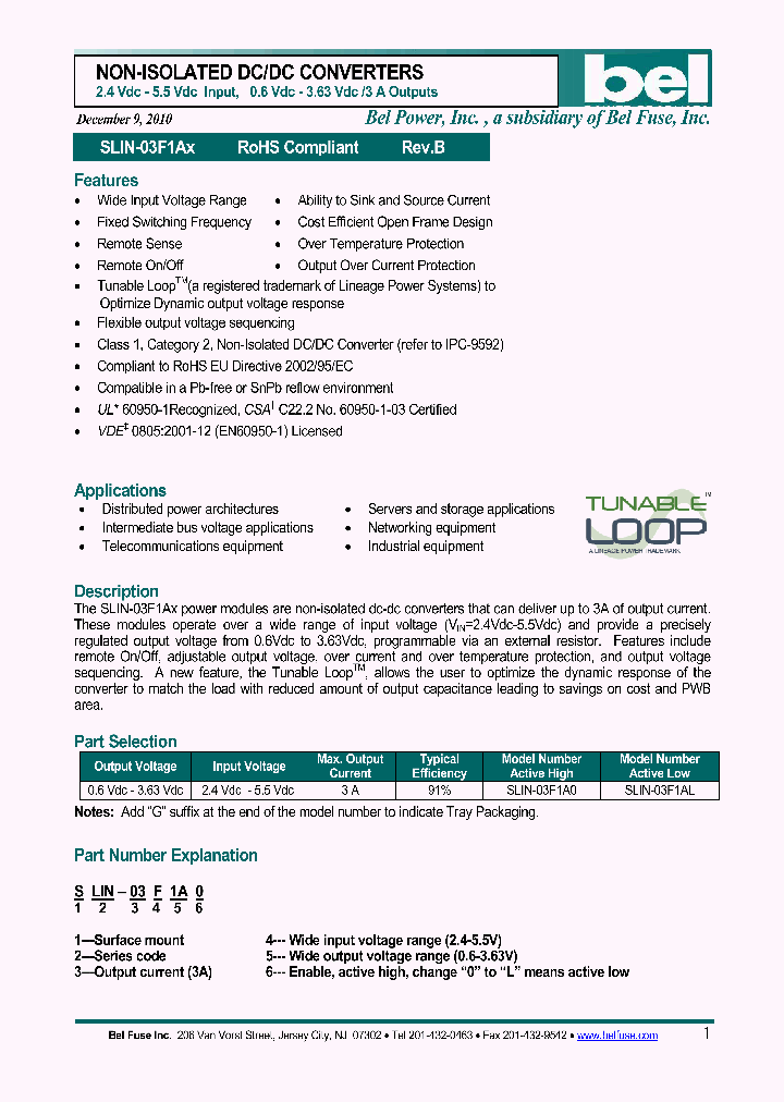 SLIN-03F1A_1089599.PDF Datasheet