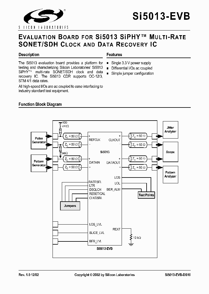 SI5013-EVB_676713.PDF Datasheet