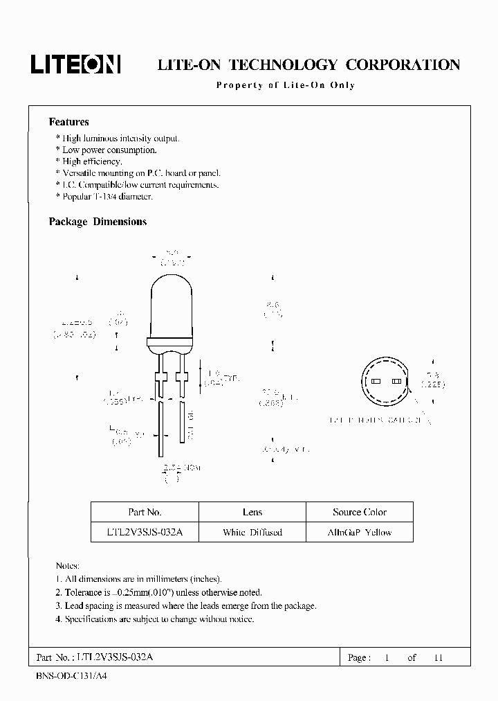 LTL2V3SJS-032A_1092280.PDF Datasheet