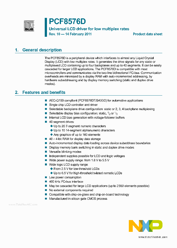 PCF8576D_769358.PDF Datasheet
