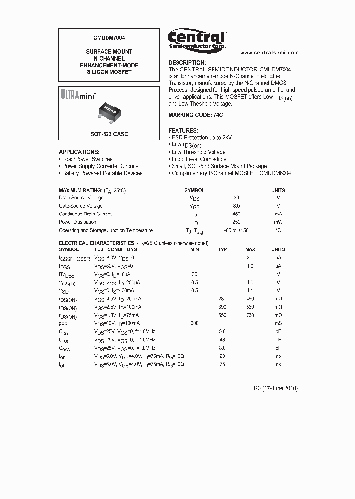 CMUDM7004_1102065.PDF Datasheet