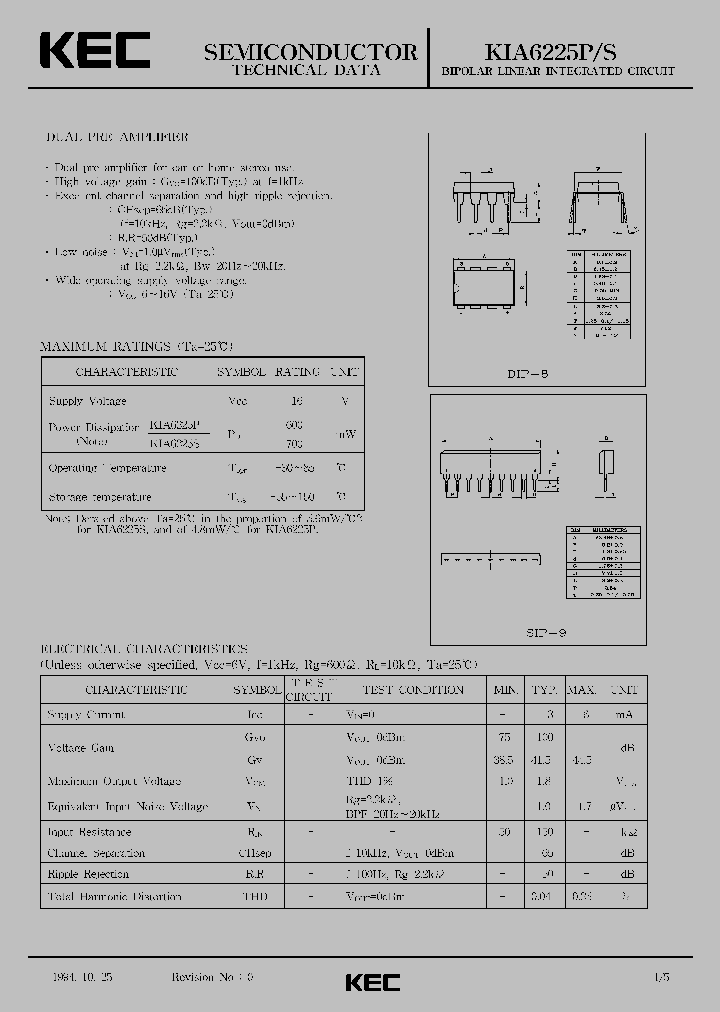 KIA6225P_682180.PDF Datasheet