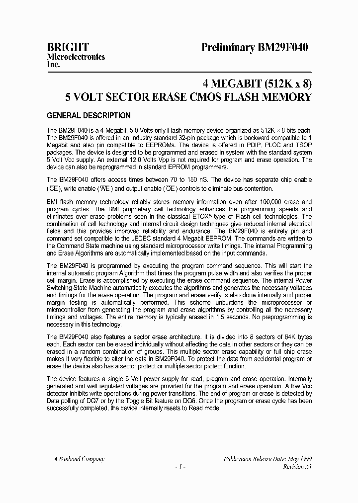 BM29F040_977493.PDF Datasheet
