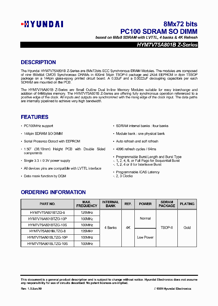 HYM7V75A801BLTZG-8_683090.PDF Datasheet