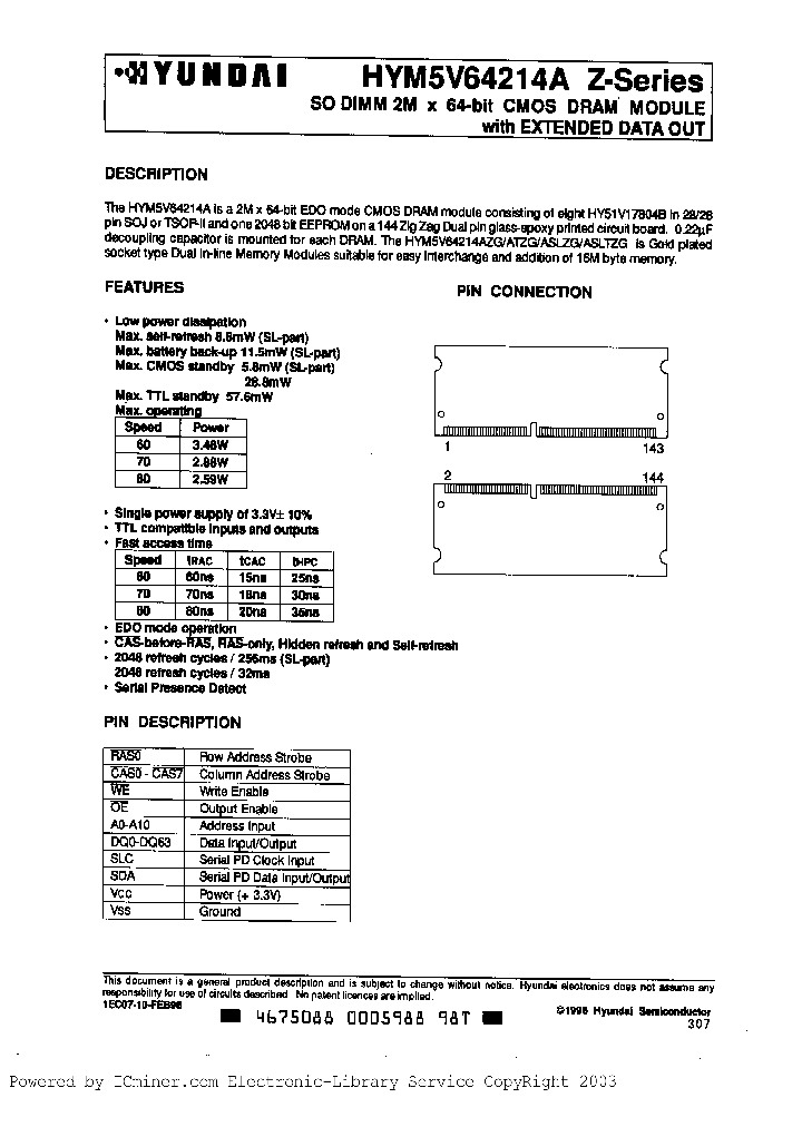 HYM5V64214ASLTZG-60_683091.PDF Datasheet
