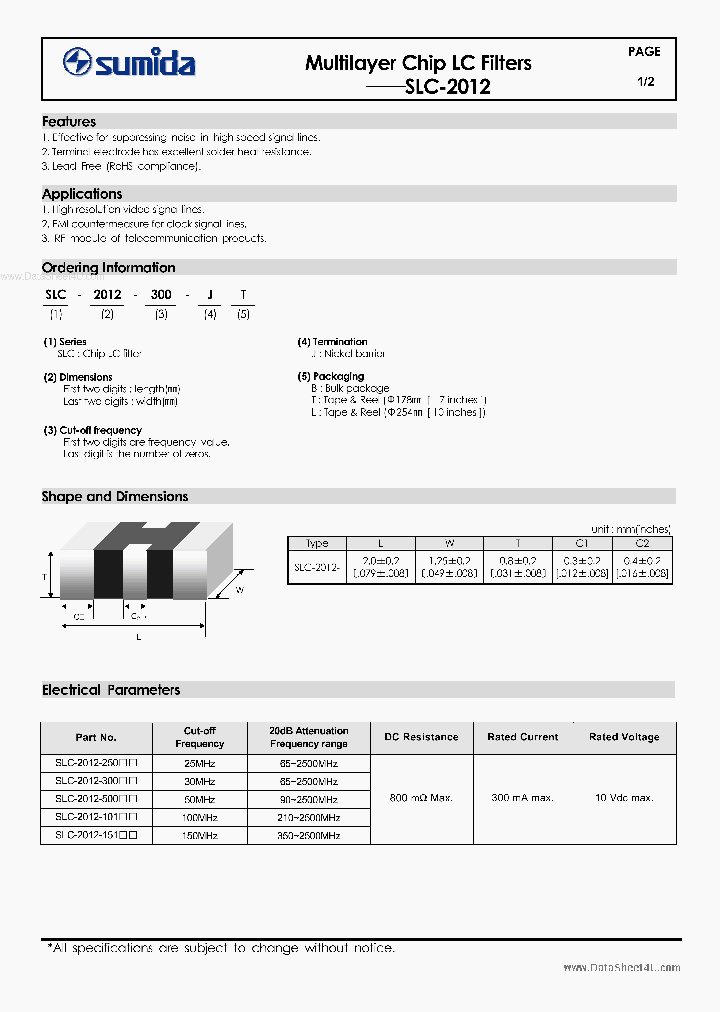 SLC-2012_773903.PDF Datasheet